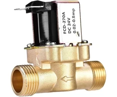 Ventiliatorius 1/2 colio Dc 24v paprastai uždaromas magnetinis vožtuvas vandeniui