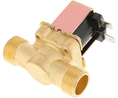 Ventiliatorius 1/2" Dc 12v žalvarinis vandens solenoidinis vožtuvas drėkinimui