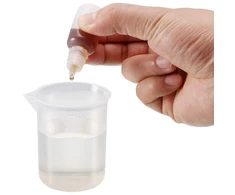 10 ml Plastikiniai Lašintuvų Buteliukai, Geltoni, 10 vnt.