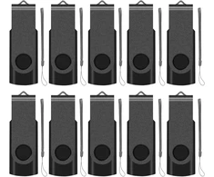 10 vnt. 1 Gb Usb 2.0 atmintinės