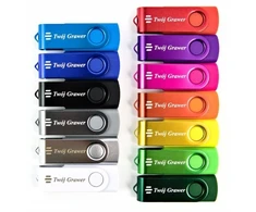 10 vnt. 1 Gb Usb atmintukai su graviravimu - dovanos
