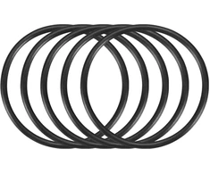 10 vnt. 3 mm x 54 mm guminiai sandarinimo alyvos filtro o žiedai, tarpinė, juoda