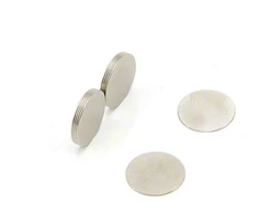 Automagnetola 10 vnt. Neodimio magnetų 15mm x 0.5mm, N42, 0.28kg trauka