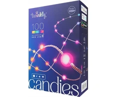 100 Led lempučių perlų formos 6m įvairiaspalvės usb c lemputės