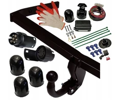 100kg 2000kg buksyravimo kablys su moduliu adapteriu skoda octavia 2 ii 04-13hbt combi