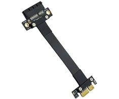 10gtek Pcie 3.0 prailginimo kabelis X1 į X1, 15 cm