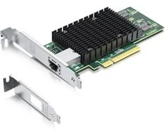 10gtek Tinklo plokštė su 1x 10gbps Rj45 prievadu