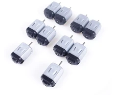 10x Mini Dc Variklis 1.5v-6v 23000rpm Stiprus Magnetinis Variklis