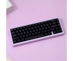 Klaviatūra 114 klavišų Cherry profilio klavišų rinkinys - violetinis-juodas