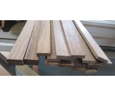 12 riešutmedžio juostelių 1000 x 20 x 5 mm