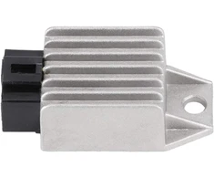 12 V įtampos lygintuvas, universalus motociklo 12 V įtampos reguliatorius, motorolerio lygintuvas 4 kontaktų motociklo įtampos lygintuvo reguliatorius, kinietiškas motoroleris