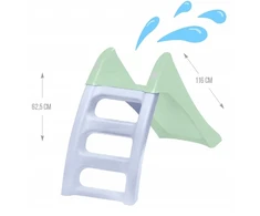 12801 Sodo čiuožykla Maža čiuožykla 116 cm Pastel Žalias Mochtoys
