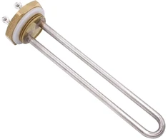 12v 200w nerūdijančio plieno šildytuvas 1.25" (dn32) skersmuo 41.91mm Bsp kasetinis šildytuvas žalvario flanšas su silikoniniu žiedu