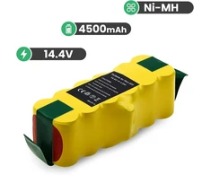 14.4v 4.5ah pakaitinė baterija irobot Roomba, 4500mah Ni-mh R3 500 600 700 800 serijos dulkių siurbliams, 510 530 532 535 540 550 560 580 620 630 650 660 760 780 880