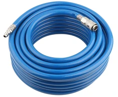 15 m suspausto oro žarna Pvc kompresoriaus oro žarna su greita jungtimi 20 barų 60 kg/cm² 850 psi oro žarnos priedai pneumatiniams įrankiams, mėlyna
