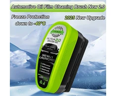 150 ml aliejinės plėvelės valymo šepetys, 2 automobilių stiklo aliejinės plėvelės valikliai, snow fie priekinio stiklo valiklis, aliejinės plėvelės valiklis automobiliui, stiklo valymo lenta, aliejinės plėvelės valiklis automobilio langams