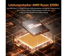 16 colių nešiojamas kompiuteris su win 11 pro, amd ryzen 3 3250u procesorius (iki 3,5 ghz), 8 gb ddr4 ram, 256 gb ssd, skirtas studentams/verslui, pirštų atspaudų jutiklis, hdmi, usb x3, micro sd, 2tb atnaujinimas, išplečiamas