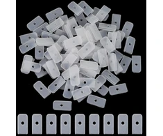 160 vnt. 7 mm silikoninių kepurėlių poliesterio strypams