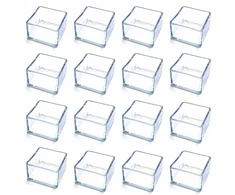 16vnt. Kėdžių kojelių antgaliai 20x20mm