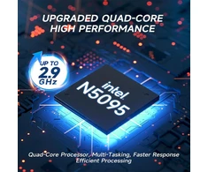 17 colių nešiojamas kompiuteris, 8 gb ram 256 gb ssd nešiojamas kompiuteris su celeron quad core n5095 (iki 2,9 ghz), vokiečių klaviatūra, ips fhd ekranas, internetinė kamera, dual wifi, bluetooth 4.2, hdmi, usb 3.0, type-c