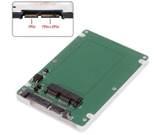 1.8" Micro Sata į 2.5" Sata Ssd/hdd dėklas nešiojamam kompiuteriui