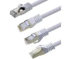 1attack.de 0.25 m - 7 spalvos - 7 vienetai Cat.7 tinklo kabelis Sftp (neapdorotas kabelis) Patch kabelis (rinkinys) 10000 Mbit/s - 500 Mhz surinktas su 2 Rj45 jungtimis Cat6a