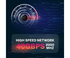 1attack.de 1 m Cat 8.1 Lan tinklo kabelis (5 vnt. pakuotė) Cat 8 Ethernet kabelis su Rj45 jungtimi, plonas ir siauras, 40 Gbps perdavimo sparta, juodas, 1.0 m