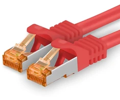 1attack.de Cat.7 tinklo kabelis Cat7 ethernet kabelis Patch kabelis tinklo Lan kabelis Cat.7 neapdorotas kabelis 10 Gb/s (sftp Pimf Lszh) rinkinys su Rj45 jungtimi Cat.6a