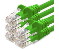 1attack.de tinklo kabelis Cat.6 - (rinkinys) - Cat6 Ethernet Lan kabelis 1000 Mb/s (poe) Patch kabelis, suderinamas su Cat.5 Cat.6a Cat.7