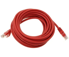 1conn - 0,5 m tinklo kabelis, ethernet, lan ir patch kabelis maksimaliam interneto greičiui ir jungia visus įrenginius su rj 45 lizdu, raudonas - 5 vnt. pakuotė