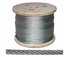 1m plieno lynas 4mm 6x7+fc cinkuotas