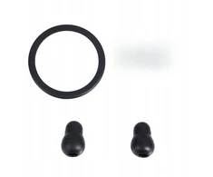 2 antgalių rinkinys stetoskopo ausinėms, Pvc, keičiami, ligoninė