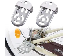 2 dviračių pakojų galinės atramos, sulankstomo dviračio galinis pedalas, dviračio galiniai pedalai, neslystantis pakojis, skirtas moterims, vyrams, vaikams, trekingo ir plento dviračiams, kalnų dviračiui