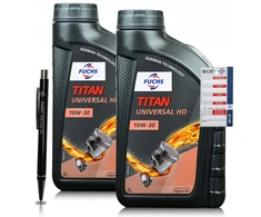 2 Litrai Fuchs Titan Universal Hd 10w30 - Variklio alyva - 2l