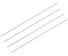 2 poros 1.6 mm mezgimo virbalų, 25 cm ilgio, nerūdijančio plieno