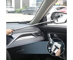 2 profesionalių automobilių langų valytuvų rinkinys, ištraukiamas šoninio veidrodėlio valytuvas, dušo valytuvas, vonios valytuvas, ištraukiamas ilgis iki 102 cm