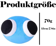 2 vienetų rinkinys Rainbow Friends Lookies, Rainbows Friends Chapter 2 minkšti žaislai, Rainbow Friend pliušinis žaislas berniukams ir mergaitėms, miela vaivorykštės minkšta kimštinė lėlė (spalva atsitiktinė)