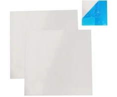 2 vnt. nerūdijančio plieno lakštai 152x152x1 mm, 304l plienas