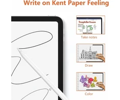 [2 vnt. pakuotė] Like Matt Paper plėvelė, skirta Ipad Pro 11 Inch M4 2024 (a2836/a2837/a3006), [anti-glare] Pet popieriaus pojūčio apsauginė plėvelė, skirta piešimui, rašymui, eskizams