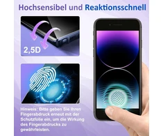 2 vnt. privatumo apsaugos rinkinys, grūdintas stiklas, skirtas iphone se 2020/8/7/6/6s ekrano apsaugai, 9h kietumo privatumo ekrano apsauga, skirta se 2020 ekrano apsaugai, 9h kietumo apsauginis stiklas nuo šnipinėjimo