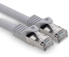 20 m pilkas Cat.7 tinklo kabelis Lan Ethernet patch kabelis S-ftp Lszh Pimf 10gb s Rj45 kištukas Cat6a