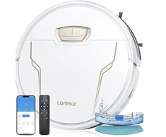 2025 m. robotas siurblys Laresar Evol 3s - siurbimo ir plovimo funkcija