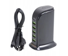 20w 5 prievadų Usb stotelė, daugiafunkcinė įkrovimo stotelė, universali