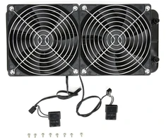 240 mm vandens aušinimo radiatorius, cpu aušintuvas, aliuminio lydinio šilumos kriauklė, greitas šilumos išsklaidymas, vandeniu aušinamas radiatorius kompiuterio oro kondicionavimui, plug and play