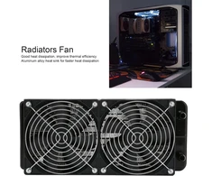 240 mm vandens aušinimo radiatorius, cpu aušintuvas, aliuminio lydinio šilumos kriauklė, greitas šilumos išsklaidymas, vandeniu aušinamas radiatorius kompiuterio oro kondicionavimui, plug and play
