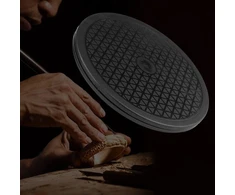 25,4 cm 360° besisukanti plieninio rutulinio guolio platforma, kavos aparato sukamasis stalas, plokščias sukamasis stalas, 360° 10 colių besisukanti platforma, sukamojo pagrindo stovas monitoriui tv