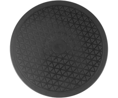 25,4 cm 360° besisukanti plieninio rutulinio guolio platforma, kavos aparato sukamasis stalas, plokščias sukamasis stalas, 360° 10 colių besisukanti platforma, sukamojo pagrindo stovas monitoriui tv