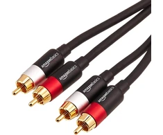 2rca Garso Kabelis 2.4m Juodas