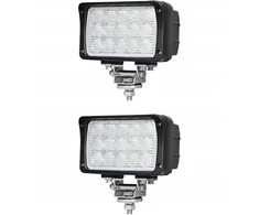 2vnt Galinga led darbinė lempa 45w automobilinis prožektorius 12v 24v