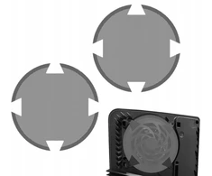 2x apsauginis dulkių filtras ventiliatoriui Playstation 5 Pro